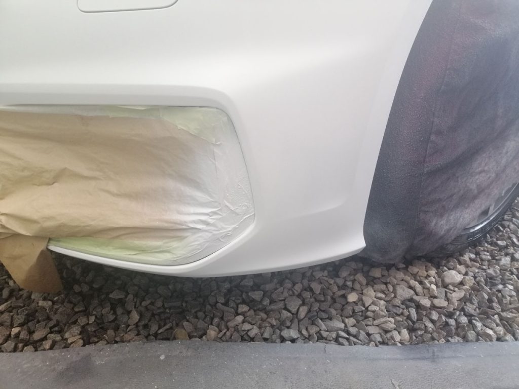 fixed car bumper