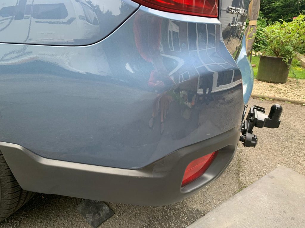 Mobile car bumper repair