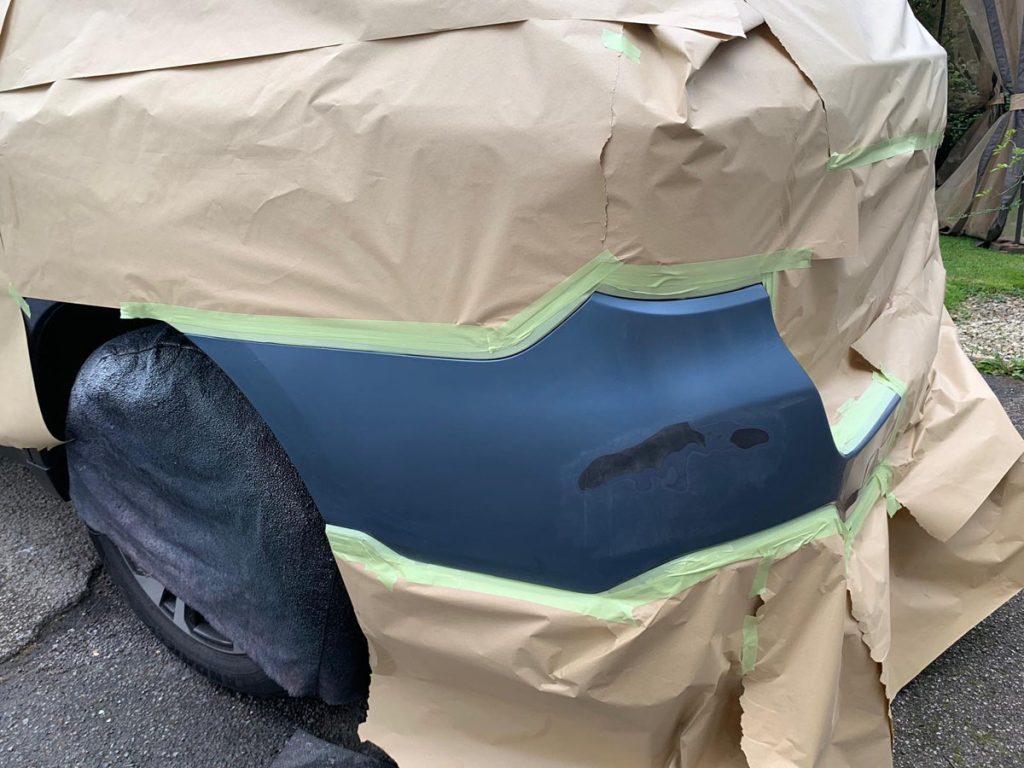 Mobile car bumper repair